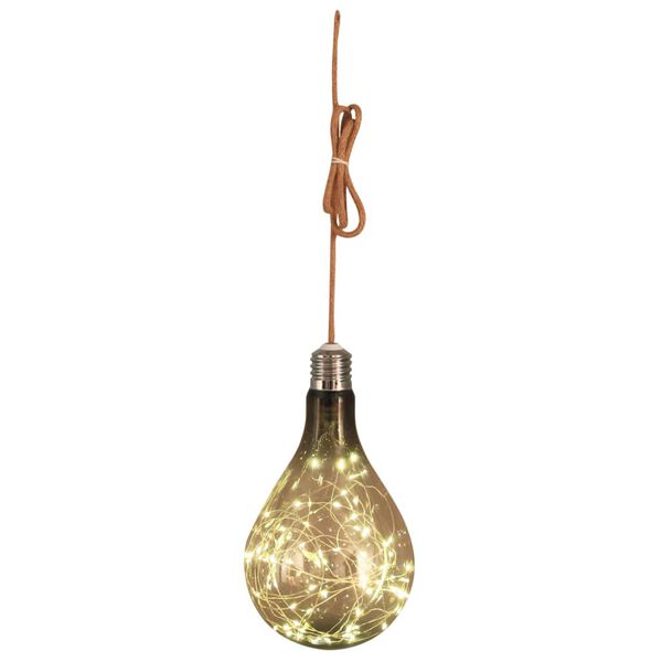 Luxform Lighting Batterijlamp PS160 LED-peertje aan touw transparant