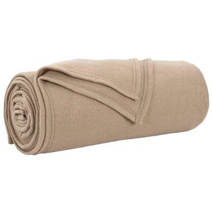vidaXL Kleden 24 st Camel 200 x 150 cm 10.08 kg Fleece
