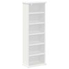 vidaXL CD Kast Wit 60 x 17 x 92 cm Bewerkt hout