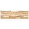 vidaXL Wandschap zwevend 120x40x4 cm onbehandeld massief acaciahout