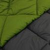 vidaXL Vol jaar dekbed Groen en Antraciet 220 x 140 cm Microfiber