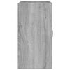 vidaXL Wandkast 60x31x60 cm bewerkt hout grijs sonoma eikenkleurig