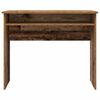 vidaXL Bureau 90x50x74 cm bewerkt hout oud houtkleurig
