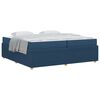vidaXL Bedframe Blauw 200 x 200 cm Stof
