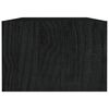 vidaXL Salontafel 110x50x34 cm massief grenenhout zwart