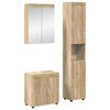 vidaXL Badkamermeubelset TULUM 3 st Sonoma Eiken 60 x 34 x 63 cm