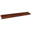 vidaXL Gazonrand 30 st 100 x 10 x 8 cm Staal Roestig