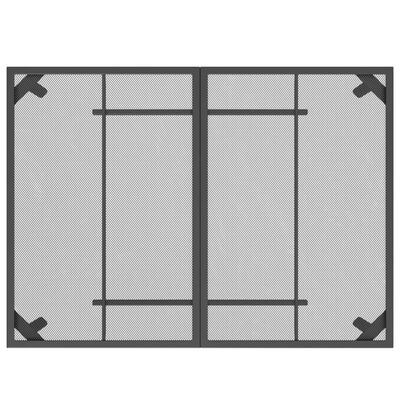 vidaXL Tuintafel 110x80x72 cm staalgaas antracietkleurig