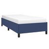 vidaXL Bedframe zonder matras 80x200 cm stof blauw