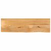 vidaXL Tafelblad met natuurlijke rand 120x40x2,5 cm massief mangohout