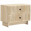 vidaXL Nachtkastje Sonoma Eiken 62 x 34,5 x 47,5 cm Bewerkt hout