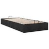vidaXL Bedframe zonder matras 80x200 cm stof zwart