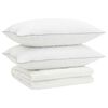 vidaXL 90% ganzen dons dekbedset FULDA 3 st 200 x 240 cm Zomer 100 GSM