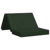 vidaXL Vouwbare Bankbed 100 x 67 x 45 cm Donkergroen