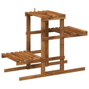 vidaXL Plantenstandaard Naturel 82 x 36 x 60 cm Massief Acaciahout