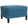 vidaXL 4-delige Loungeset met kussens fluweel blauw