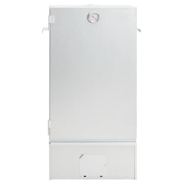 vidaXL BBQ-rookoven met koude rookgenerator gegalvaniseerd staal