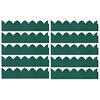 vidaXL Gazonranden 10 st 65x15 cm PP groen