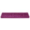 vidaXL Trapmatten 10 st 65x21x4 cm Violet Rechthoekige Rand