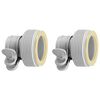 Intex Adapters B 2 st voor slangen 32 mm naar 38 mm