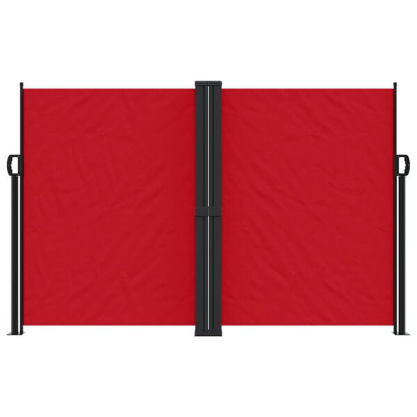 vidaXL Windscherm uittrekbaar 160x1000 cm rood