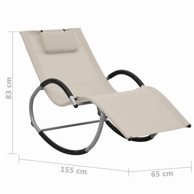 vidaXL - Ligstoel - Antraciet - Poly rattan - 200 x 132 x 45 cm | Leen Bakker