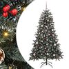 vidaXL Kunstkerstboom met 150 LED Groen 150 cm PVC en Plastic en Staal