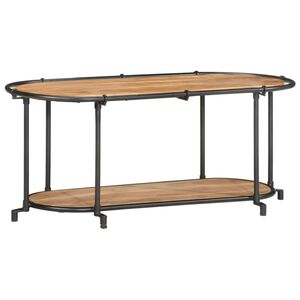 vidaXL Tv-meubel 100x42x40 cm massief acaciahout