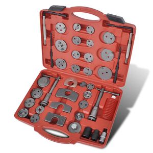 vidaXL Remklauw terugstel demontage set (40-delig)