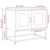 vidaXL Tv-meubel 68x39x60,5 cm koudgewalst staal roze