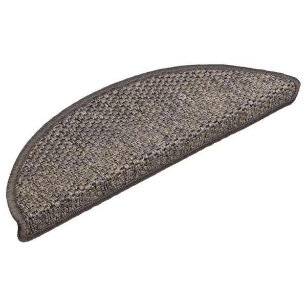 vidaXL Trapmatten zelfklevend Sisal-Look 30 st 56x17x3 cm bruin beige