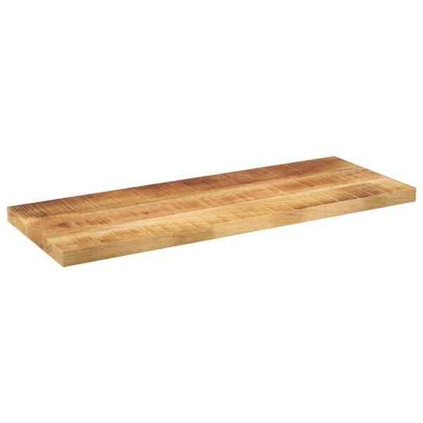 vidaXL Tafelblad rechthoekig 90x40x3,8 cm massief ruw mangohout