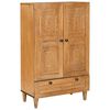 vidaXL Highboard Lichtbruin 60 x 33 x 100 cm massief mangohout