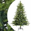 vidaXL Kunstmatige Inklapbare Kerstboom 120 cm 150 LED's Warmwit