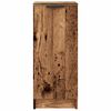vidaXL Schoenenkast 29,5x35x70 cm bewerkt hout oud houtkleurig