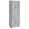 vidaXL Kastenset 2 st Bewerkt hout