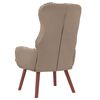 vidaXL Fauteuil Cappuccino 69 x 74 x 93 cm Kunstleer