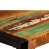 vidaXL Eettafel 120 cm massief gerecycled hout