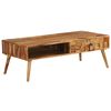 vidaXL Salontafel 110x50x37 cm acaciahout met honing afwerking