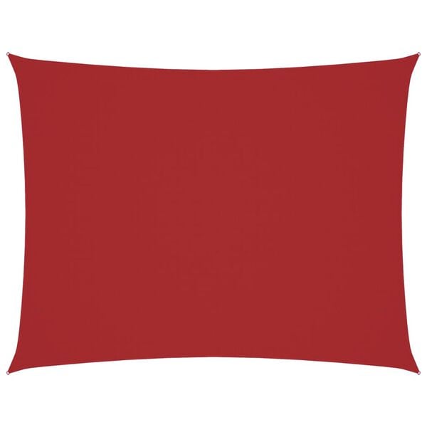 vidaXL Zonnescherm rechthoekig 2x3 m oxford stof rood