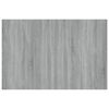vidaXL Hoofdbord 120x1,5x80 cm bewerkt hout grijs sonoma eikenkleurig