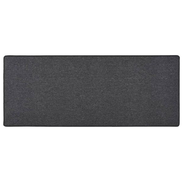 vidaXL Tapijtloper 80x200 cm antracietkleurig