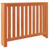 vidaXL Radiatorombouw 108,5x19x84 cm massief grenenhout wasbruin