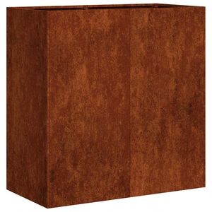 vidaXL Plantenbak Roestig 80 x 40 x 80 cm