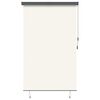 vidaXL Rolgordijn voor buiten 160x250 cm cr&egrave;me