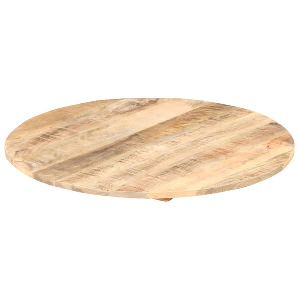 vidaXL Tafelblad rond 15-16 mm 40 cm massief mangohout
