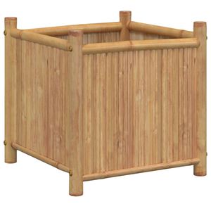 vidaXL Plantenbak 50x50x50 cm bamboe