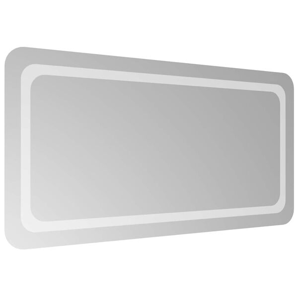 vidaXL Badkamerspiegel LED 100x50 cm