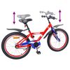 vidaXL Kinderfiets 18 Inch voor 5-7 jaar Rood