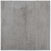 vidaXL Binnen kleed GALATI Grijs 200 x 200 cm Polyester